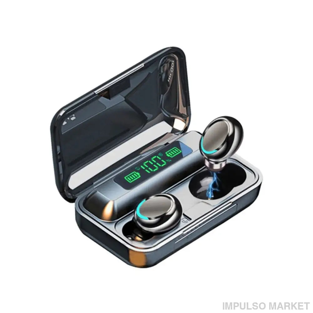 Audífono Inalámbricos F9 Con Power Bank - Tecnologia