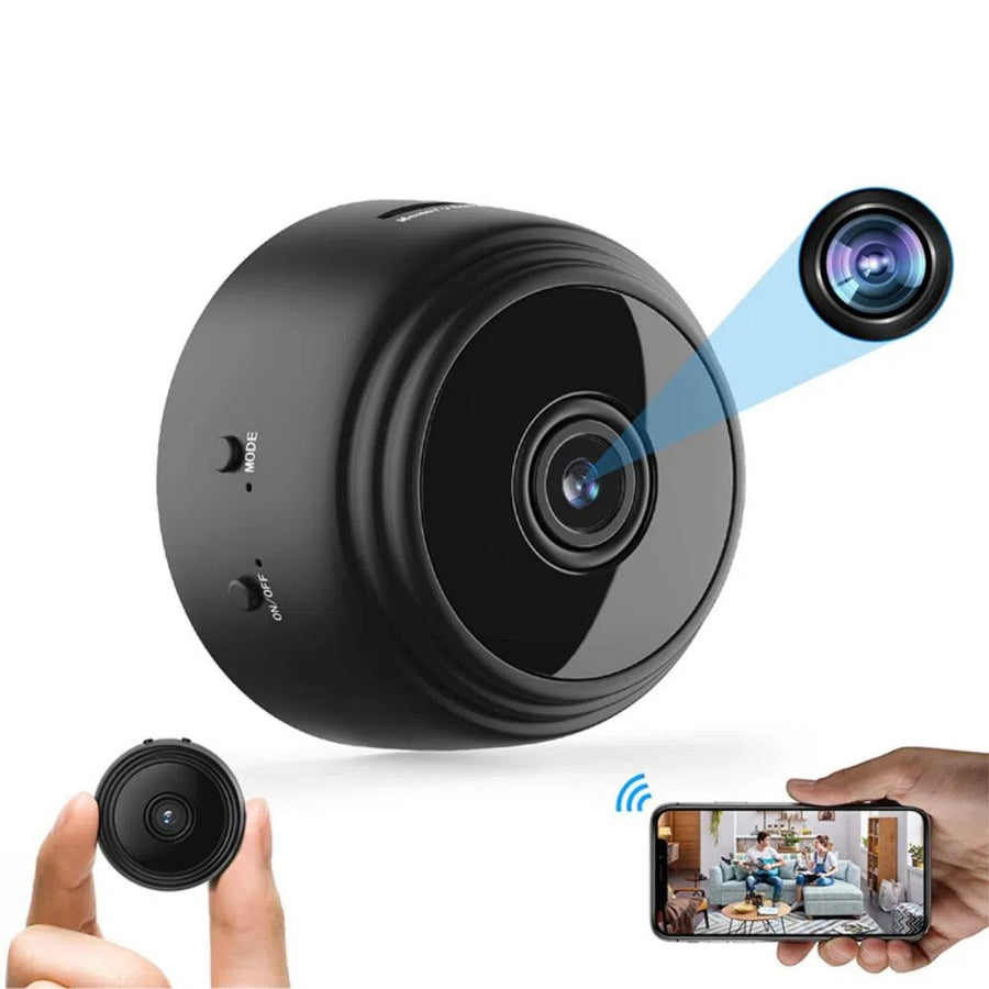 Mini cámara de seguridad WiFi 720P - monitoreo desde tu celular